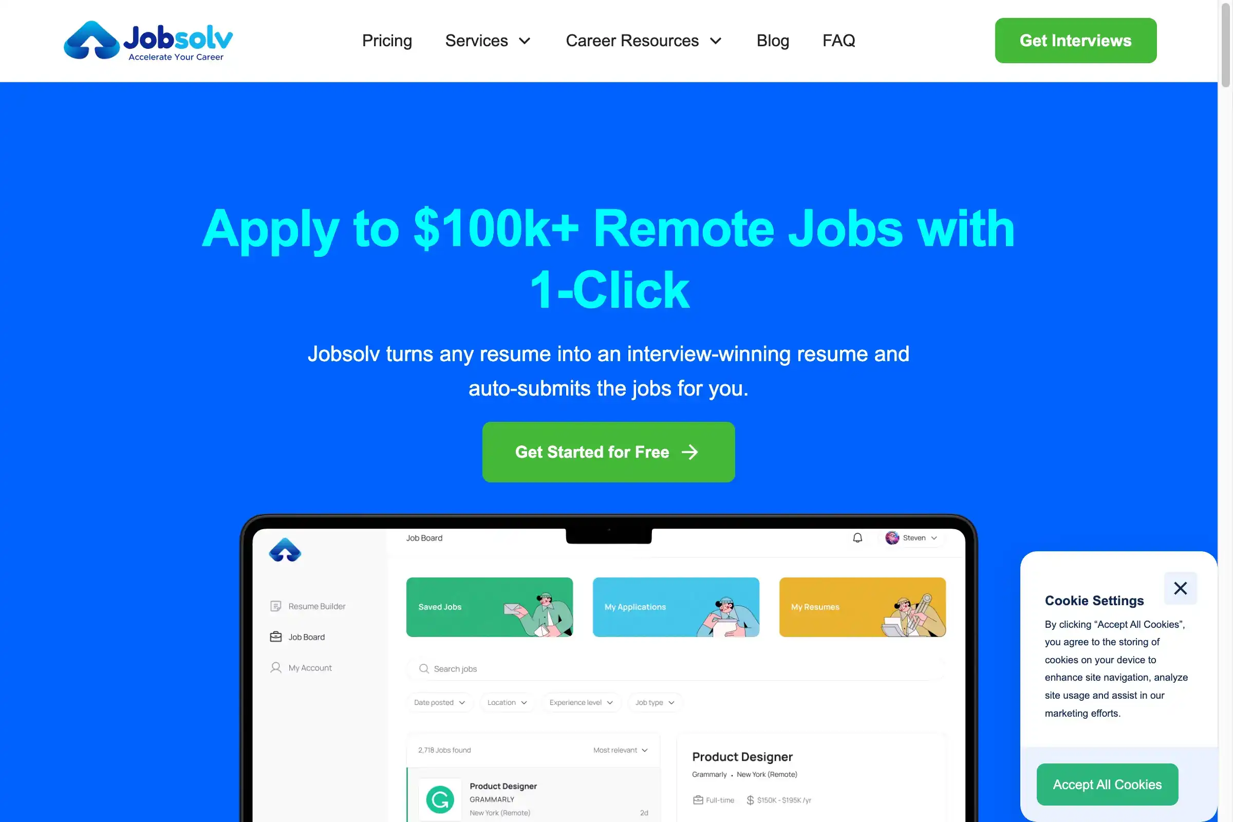 Jobsolv: Automated Job Search, Resume & Auto-Apply with AI